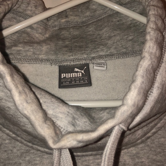 Puma gray sweater athletic wear - Picture 2 of 5